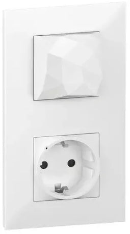 Legrand Gateway - Basisstation - RF-bedieningswip voor scenario vertrek/aankomst - Wit Opaal