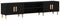 vidaXL - TV - Meubel - Zwart - Eiken - 180x31,5x40 - cm - Geengineerd - Hout