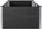 vidaXL - Plantenbak - verhoogd - 300x100x54 - cm - HKC - grijs
