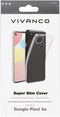 Vivanco Pixel 4a - Super Slim TPU Backcover - Krasbestendig - Transparant