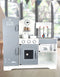 Small Foot - Houten Speelkeuken met Wasmachine en Geluid - Wit Grijs Rood
