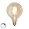 Calex Filament LED Lamp - G125 Vintage Lichtbron - E27 - Goud - Warm Wit Licht - Dimbaar