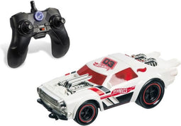 MONDO MOTORS - Radiografisch bestuurbaar voertuig - Licht en geluid - Hot Wheels Night Shifter - Raceauto - 29cm