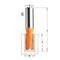 CMT HWM - Groeffrees kort - S=8 Z=2 D=10 I=20 L=48 mm