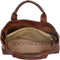 Hide & Stitches Discover - Handtas - Hoofdvak met rits - Donkerbruin