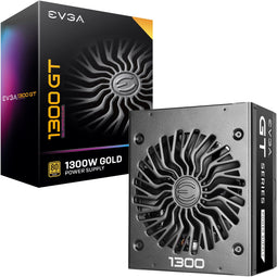 EVGA SuperNOVA 1300 GT - Voeding ATX12V 2.52 - 1300W 80 Plus Gold - 12x SATA 8x PCI-e 8x Molex