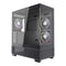 Gembird Fornax X550 - Gamingbehuizing - ATX 2x USB 3.2 + 1x USB type-C - zwart