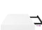 vidaXL - Wandschap - zwevend - 50x23,5x3,8 cm - MDF - hoogglans wit