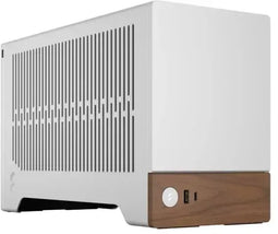 Fractal Design Terra - Mini-ITX Behuizing - Aluminium Walnoot - Zilver