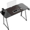 Game bureau - gaming bureau - 140 x 60 cm - zwart frame