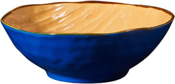 Vivi Oggi - Grote Serveerschaal - Blauw - Ø 27cm - Italië - Kerst