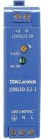 TDK-Lambda DRB30-12-1 DIN-rail netvoeding 12 V/DC 2.5 A 30 W Aantal uitgangen: 1 x Inhoud: 1 stuk(s)