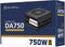 Silverstone SST-DA750-G - Voeding 750W - 80 PLUS Gold - Stil (18dB)