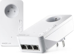 Devolo Magic 2 LAN triple - Powerline - 2400 Mbps - 3x Gigabit LAN-poorten (2 stuks)