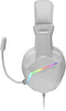 Mars Gaming MH122 - Gaming koptelefoon met microfoon - RGB - Wit