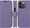 D. Bramante New York - Flip cover - Magneetsluiting en pasjesvakjes - Paars
