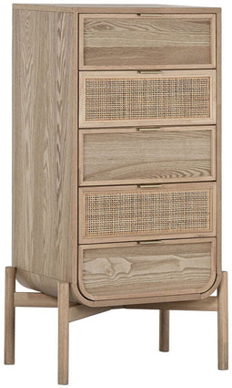 Ladenkast Home ESPRIT Rotan Spar Tropisch 52 x 35 x 100 cm