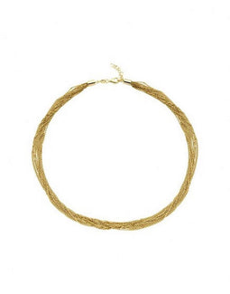 Casa Jewelry Spirelli - Collier - Goud Verguld 46cm + 3cm verlengketting