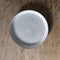 Dutch Rose Serenity Borden - Ø 18,5cm - Stoneware Handgemaakt - Grijs