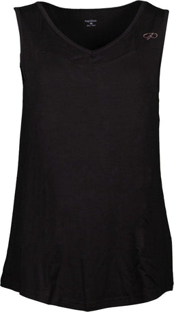 Papillon Singlet Fitness Shirt Dames Zwart Maat M