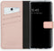 Selencia Galaxy S20 FE - Echt Lederen Bookcase - 3 Pashouders - Roze