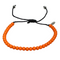 VirtuMade Sustainable bead Bracelets for men and women - Tangerine