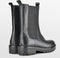 PS Poelman Bond - Dames Leren Chelsea Enkellaarzen - Chunky Zool 4,5 cm - Zwart - Maat 38