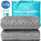 Ella Verzwaringsdeken Kind - 3,2kg - Fleece - 100 x 150 cm - Grijs minky