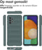 imoshion Hoesje - Geschikt voor Samsung Galaxy A52 (4G) / A52s / A52 (5G) - EasyGrip Backcover - Donkergroen