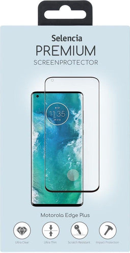 Selencia Screenprotector Geschikt voor Motorola Edge Plus Tempered Glass - Selencia Gehard Glas Premium Screenprotector