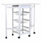Keukentrolley Alexandra House Living Wit 37 x 79 x 91 cm