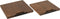 J-Line snijplank Vierkant Mango - hout - bruin - large