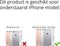 Mobigear iPhone 6s Plus - Back Cover - Flexibel TPU - Marmer Wit