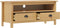 vidaXL - Tv-meubel - Hill - 110x40x47 - cm - grenenhout - honingbruin