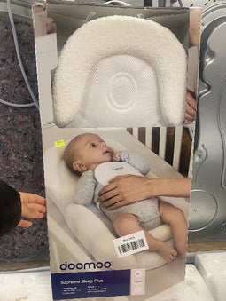 Doomoo Basics Supreme Sleep Plus - Babymatras met hellend vlak en zijrollen - Geschikt vanaf geboorte