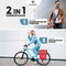 RADGEIST - Fietstas - 100% waterdicht 20L - Zwart
