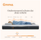 Emma Express - Hybride Matras - 120 x 200 cm - 7 Ergonomische Zones - Wit en Grijs