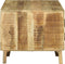 vidaXL - Koffietafel - 80x54x45 - cm - Massief - Hout - Ruw - Mango