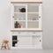 HSM Collection Buffetkast Provence - 150 cm - wit/naturel eiken