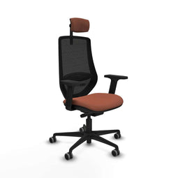 Bureaustoel Piqueras y Crespo D036G2W Bruin Zwart