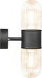 Nordlux Konyo - Wandlamp - 2xE27 IP54 - Zwart