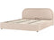 Bed met opbergruimte Bouclé QUILLIEN 180 x 200 cm Beige