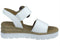Gabor 62.706.50 - Dames Sandalen - Verstelbare band met siergesp - Wit - Maat 38.5