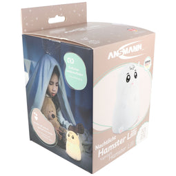 Ansmann Hamster Lilli - LED Nachtlamp - Oplaadbaar - Silicone
