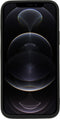 Mobiparts Silicone Cover - iPhone 12/12 Pro - Soft-touch - Zwart