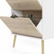 Schoenenkast - Wit/Eiken - 12 paar - Uitlopende massief houten voet - 70,2 x 23,9 x 138,9 cm
