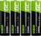Green Cell GR02 - Oplaadbare Batterijen 4x AA - 2000mAh - Groen (4 stuks)