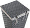 Versa - Wasmand - Polyester Metaal 33 x 52 x 33 cm - Grijs