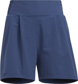 Adidas Golfshort Go-to Dames Nylon Navy Maat Xs