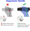 Ergonomische Fiets Handvatten van TPR Rubber en Aluminiumlegering - Antislip, Comfortabel en Universeel - Inclusief Montagegereedschap